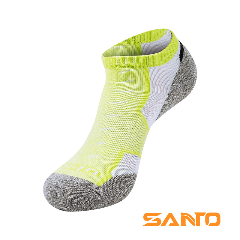 SANTO Professional Mountain Running Socks DuPont COOLMAX Quick-drying Wicking Socks Short Socks